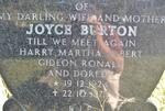 BURTON Joyce 1924-1972