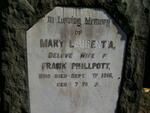PHILLPOTT Mary Laurentia -1916