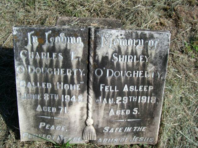 O'DOUGHERTY Charles E. -1945 :: O'DOUGHERTY Shirley -1918