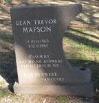 MAPSON Dean Trevor 1963-1982