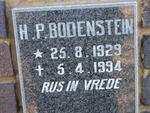 BODENSTEIN H.P.1929-1994