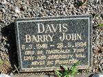 DAVIS Barry John 1946-1994