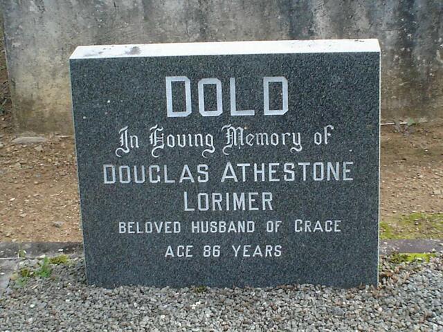 DOLD Douglas Athestone Lorimer