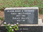 HULLEY Horace 1879-1961 & Emma PURDON 1894-1952