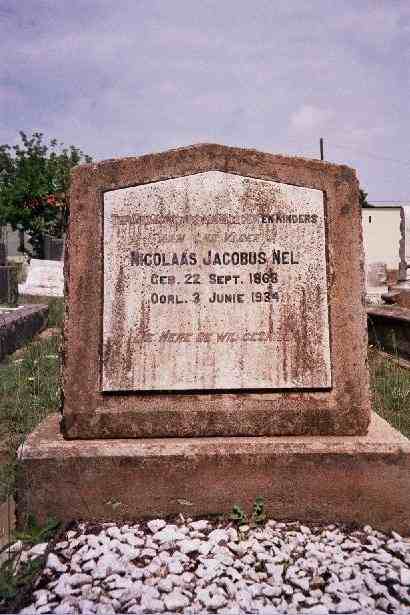 NEL Nicolaas Jacobus 1868-1934