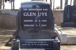 UYS Glen nee IRWING 1924-2007