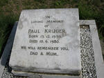 KRUGER Paul 1959-1980