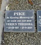 PIKE Leslie Melville 1915-2003 & Verdun Theodora 1917-2001