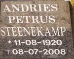 STEENEKAMP Andries Petrus 1920-2008