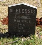 PLESSIS Johannes Marthinus, du 1924-1947