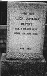BEYERS Alida Johanna 1877-1956