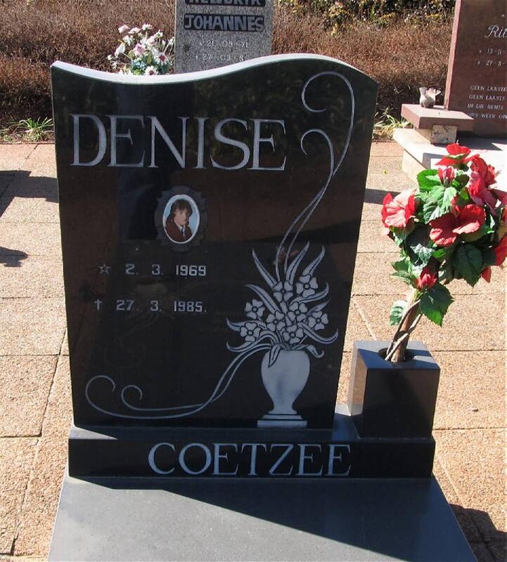 COETZEE Denise 1969-1985