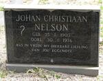 NELSON Johan Christiaan 1905-1976