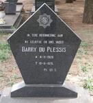 PLESSIS Barry, du 1928-1975