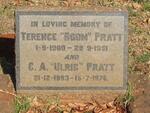 PRATT C.A. 1893-1976 :: PRATT Terence 1900-1951