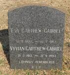 GABRIEL Vyvian, CARTHEW 1913-1993 & Eva 1920-1963