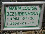 BEZUIDENHOUT Maria Louisa 1953-2008