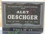 OESCHGER Alet 1935-2009