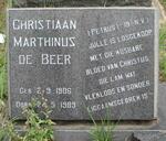 BEER Christiaan Marthinus, de 1906-1989 & Christina Susanna STRYDOM 1906-1982