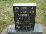 MALAN Priscilla Elizabeth Muriel 1940-1941