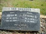 HEERDEN Pieter W., van 1872-1951 & Catherina G. 1875-1945