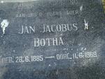BOTHA Jan Jacobus 1885-1969