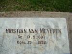 MEYEREN Christiaan, van 1887-1952 
