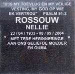 ROSSOUW Nellie 1933-2004