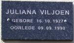 VILJOEN Juliana 1927-1990