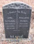 MARE Phillipus Petrus 1884-1943 & Anna Catharina BREITENBACH 1893-1962