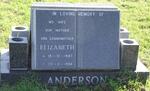 ANDERSON Elizabeth 1947-1994