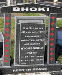 BHOKI Ntomboxolo Faith 1979-2010