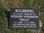 BULBRING Werner Hermann 1938-2004