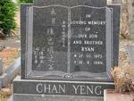 CHAN YENG Ryan 1973-1989