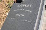 JOUBERT Hettie 1941-1997
