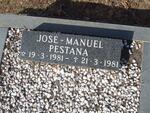 PESTANA Jose-Manuel 1981-1981