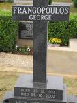 FRANGOPOULOS George 1923-2002