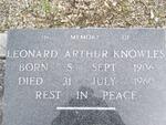 KNOWLES Leonard Arthur 1906-1960