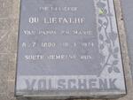 VOLSCHENK Lietatjie 1899-1974