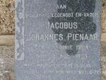 PIENAAR Jacobus Johannes 1904-1953