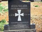 VALASIS Julia nee DELAGRAMMATICAS 1918-2008