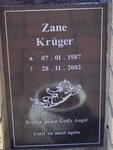 KRUGER Zane 1987-2002