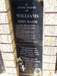 WILLIAMS John Harm 1932-1985 & Yvonne 1934-2001 :: FOURIE David Isak ?yman 1958-2001