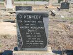 O'KENNEDY Martha Wilhelmina 1883-1972