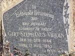 VILJOEN Gert Stephanus 1884-1952