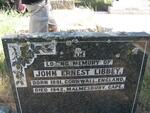 LIBBEY John Ernest 1881-1942