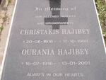 HAJIBEY Christakis 1918-1968 & Ourania 1916-2001