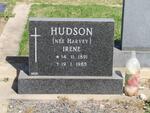 HUDSON Irene nee HARVEY 1891-1985