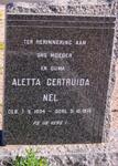 NEL Aletta Gertruida 1904-1975