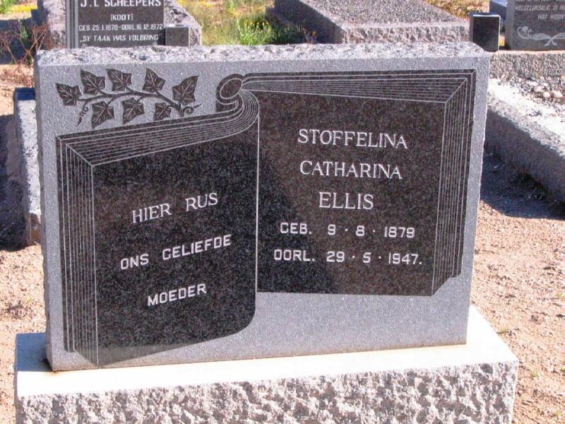 ELLIS Stoffelina Catharina 1879-1947